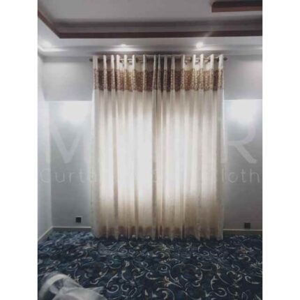 full height simple curtain 01