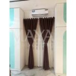 TV Lounge Curtain (Brown)