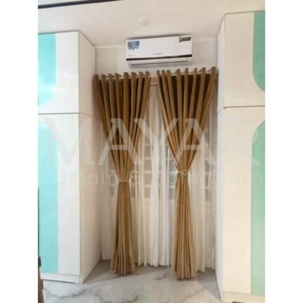 TV Lounge Curtain (Golden Brown)