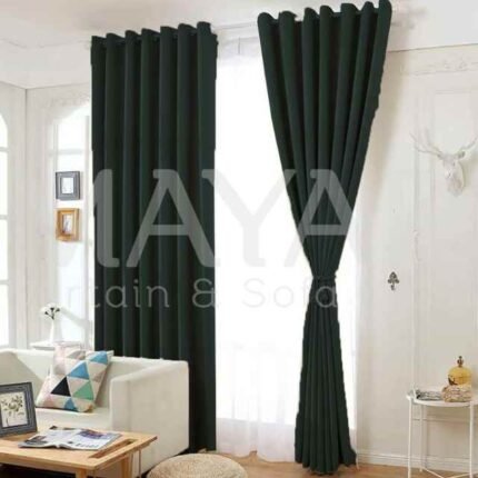 TV Lounge Curtain (Green)