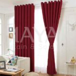 TV Lounge Curtain (Red)