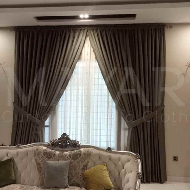 Modern T.V Lounge Curtain 09