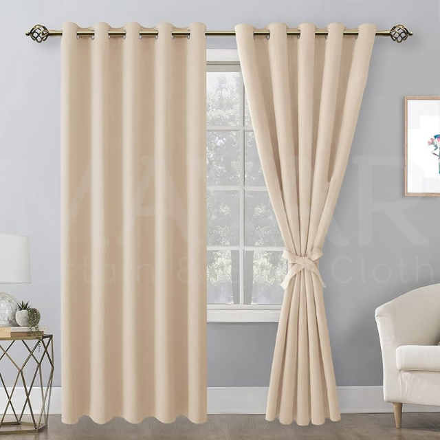 Simple Bedroom Curtains (Lite Foan)